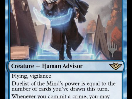 Duelist of the Mind (Promo Pack) [Outlaws of Thunder Junction Promos] For Sale