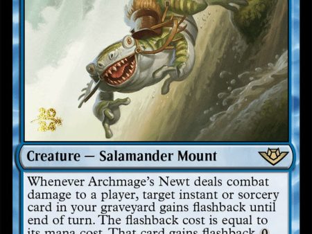 Archmage s Newt [Outlaws of Thunder Junction Prerelease Promos] Fashion