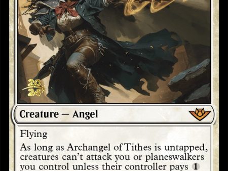 Archangel of Tithes [Outlaws of Thunder Junction Prerelease Promos] Discount