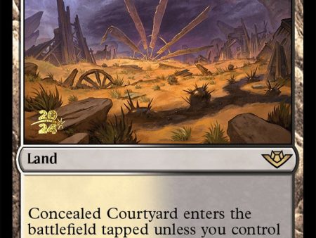 Concealed Courtyard (OTJ) [Outlaws of Thunder Junction Prerelease Promos] Fashion