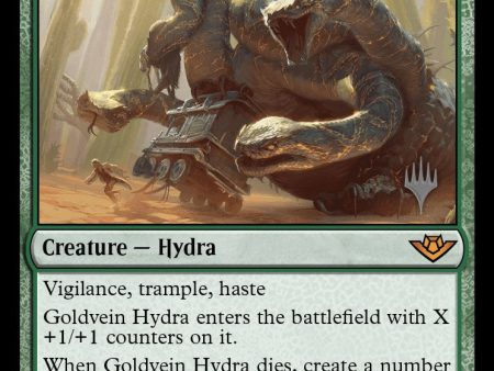 Goldvein Hydra (Promo Pack) [Outlaws of Thunder Junction Promos] on Sale