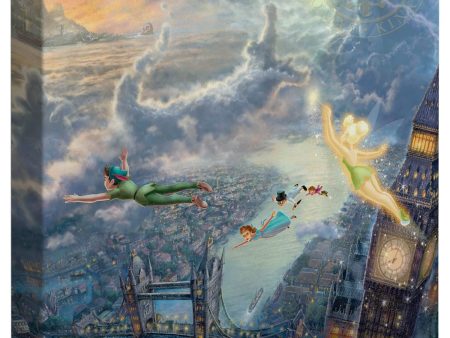 Tinkerbell and Peter Pan Fly to Neverland  Hot on Sale