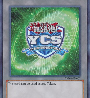 Yu-Gi-Oh Championship Series Token (Green) [TKN4-EN003] Super Rare on Sale