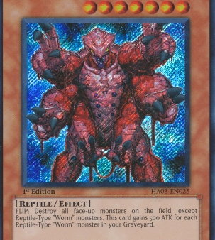 Worm Victory [HA03-EN025] Secret Rare Online Hot Sale