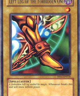 Left Leg of the Forbidden One [RP01-EN018] Rare For Discount