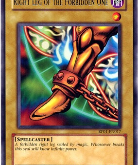 Right Leg of the Forbidden One [RP01-EN017] Rare Discount