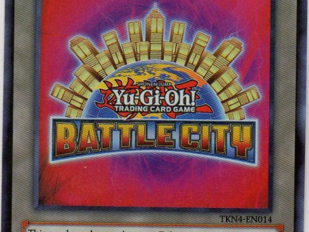 Yu-Gi-Oh! Battle City Token [TKN4-EN014] Super Rare For Sale