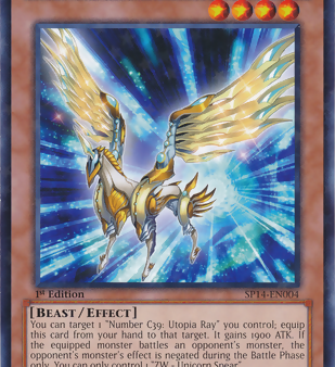 ZW - Unicorn Spear [SP14-EN004] Starfoil Rare Cheap